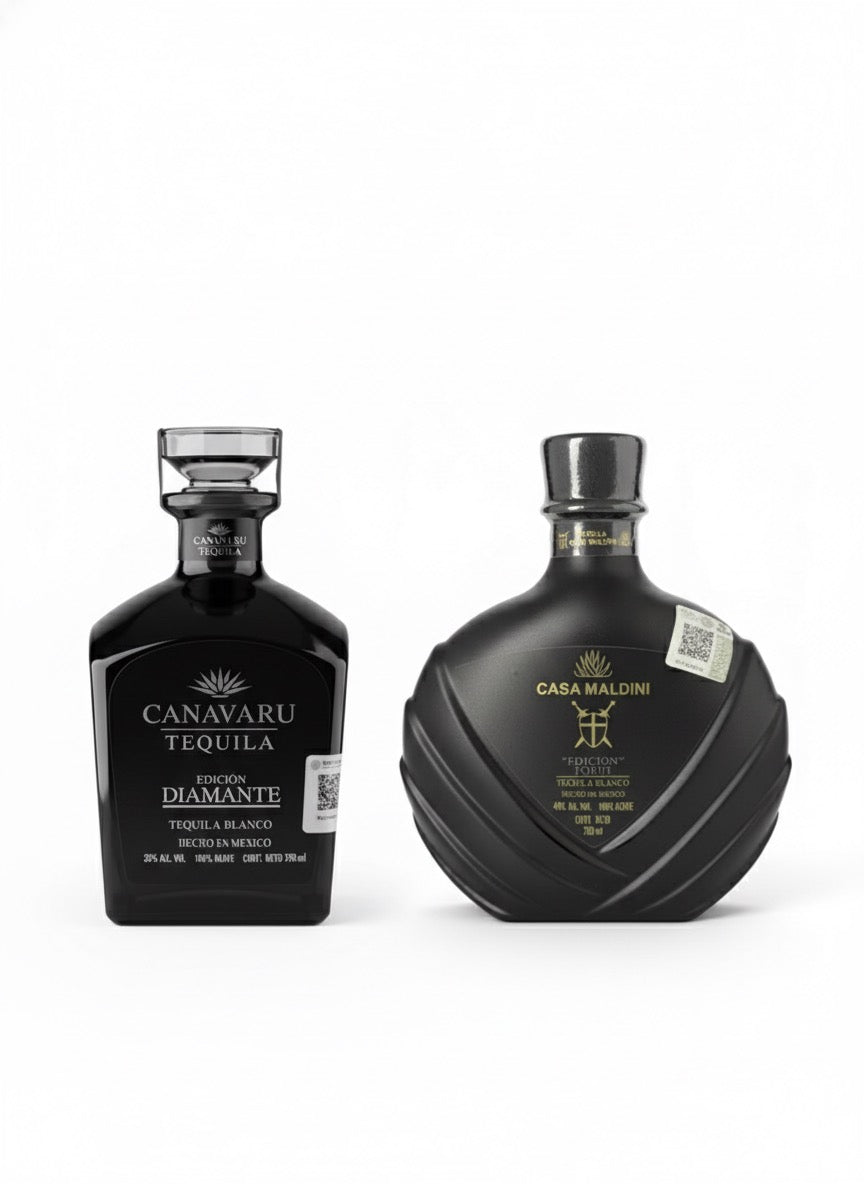 Duo Pack Tequila Casa Maldini Forte y Canavaru Diamante