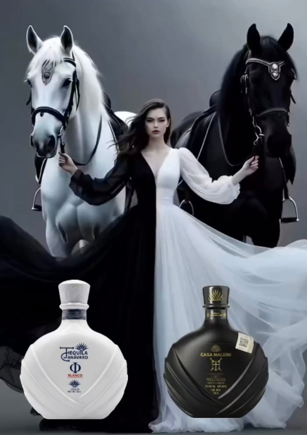 Duo Pack Tequila Casa Maldini Forte y Tequila Canavaro Blanco
