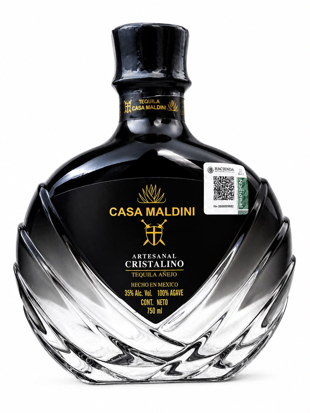 Tequila Casa Maldini Artesanal Cristalino