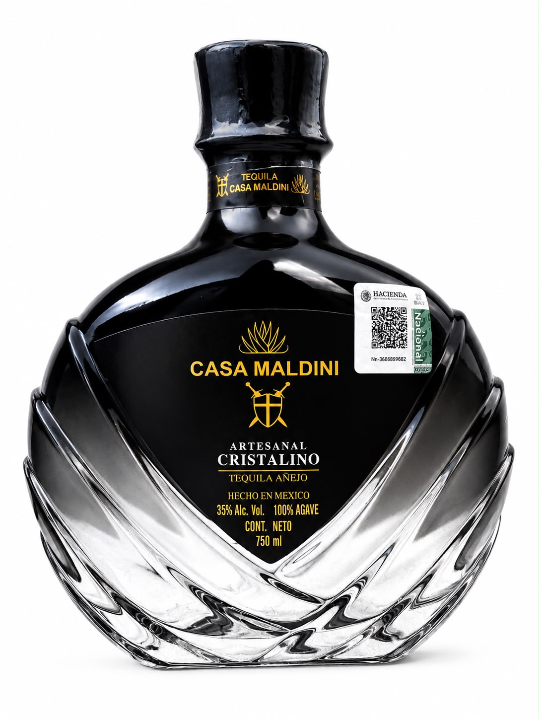 Tequila Casa Maldini Artesanal Cristalino